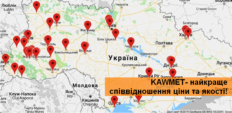 Карта дилерів