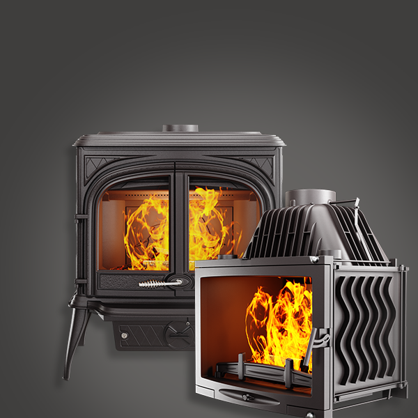 Камінні топки та печі