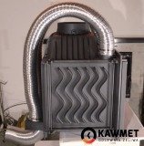 Відео-інструкція підключення системи подачі і розподілу повітря з вулиці, для серії камінних топок KAWMET W17