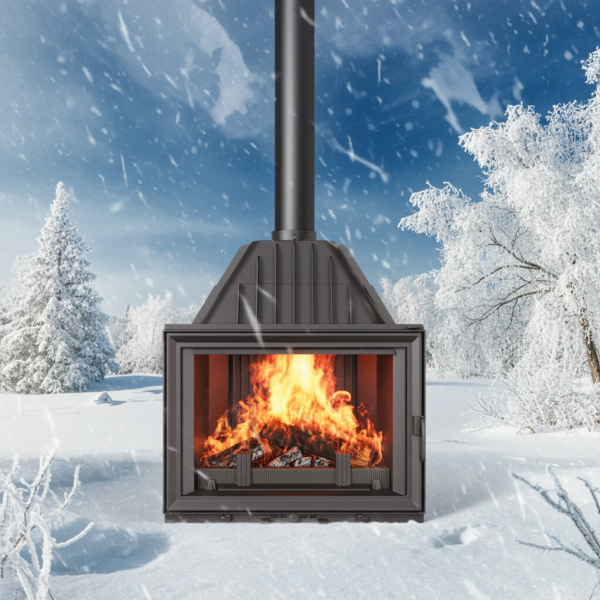 Чавунний камін взимку без світла: як не залишитися без тепла під час відключень